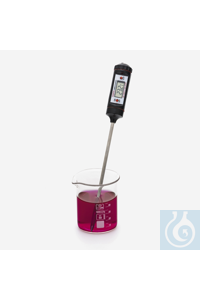 DOMPELTHERMOMETER-ELEKTRONISCH--50°C/+300°C (+/- 0,1°C) Dompelthermometer, draagbaar, klein...